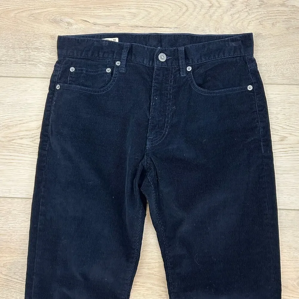 J.Crew 770 Slim-fit corduroy pants Dark blue Size men’s 30 x 30 NWOT